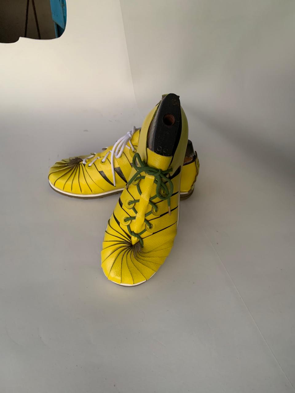 Sandália Celta AMARELO BRASIL - TRADICIONAL